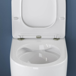 Подвесной унитаз Ceramica Nova MOMENTS CN3003 с сиденьем