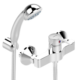 Смеситель Vidima Логик (Logik) BA278AA для душа с душевым гарнитуром, хром