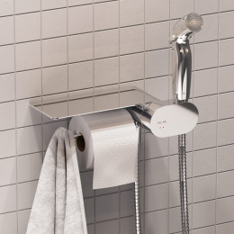 Подвесной унитаз с гигиеническим душем Am.Pm Sensation (CK30H0904W) белый