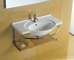 Полотенцедержатель для раковины Hatria (Y0PU01) хром