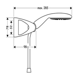Душевой гарнитур Hansgrohe Raindance (27573000)