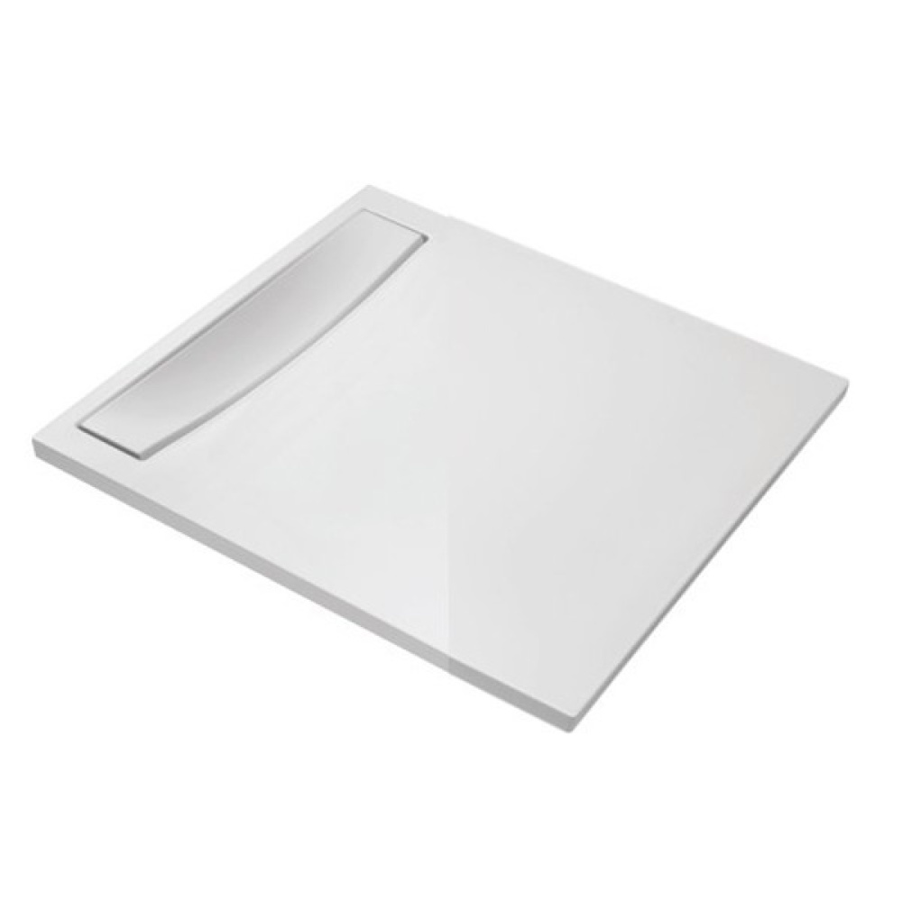 Белый квадратный душевой поддон из материала Flight, 90 х 90 см Jacob Delafon E62511-00