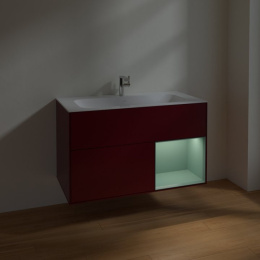 Villeroy Boch Finion F040GMHB Тумба под раковину 996х498 мм (olive matt/peony matt)