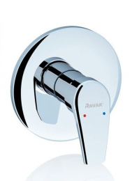 Смеситель скрытого монтажа Ravak  (X070044), хром