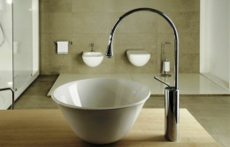 Раковина накладная Gessi Goccia (39133#519) белый