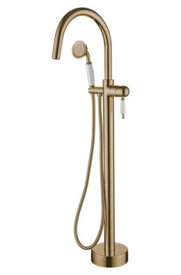 Фото Смеситель напольный Boheme Medici (309) бронза