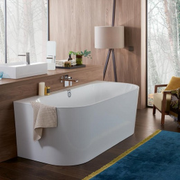 Квариловая ванна Villeroy&Boch Oberon 2.0 (UBQ180OBR9CD00V-01) альпийский белый