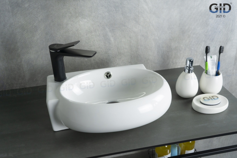 Раковина подвесная Gid N9100R (Чаша справа)