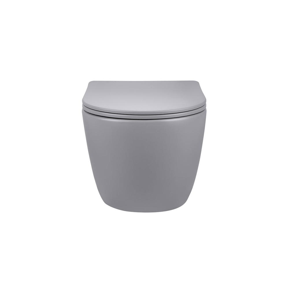 Унитаз подвесной Vincea Globo (VT1-14SMG) матовый серый