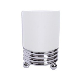 Фото Стакан для зубных щеток Boheme Hermitage (10391) хром