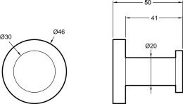 Фото Крючок настенный Jacob Delafon Classique хром E77826-CP