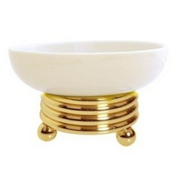 Мыльница Boheme Hermitage (10360) золото