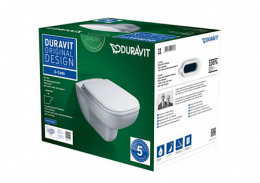 Унитаз подвесной Duravit D-Code 45700900A1, белый