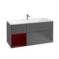 Villeroy Boch Finion F060HBGK Тумба под раковину 1196х498 мм (peony matt/anthracite matt)