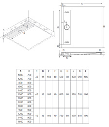 Поддон Jacob Delafon Flight Neus 150 x 80 см E66519-F-00 с антискользящим покрытием