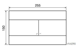 Фото Клавиша смыва Ideal Standard Slimline II (VV659044)