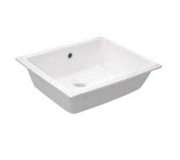 Фото KERASAN SLIM 022901 Раковина  встраиваемая под столешницу 500мм, цвет белый