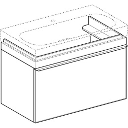 Geberit Citterio 500.559.JJ.1 Тумба для раковины, с ящиками выдвижными