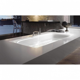 Фото Ванна встраиваемая Bette BetteLux 3442-000 AD PLUS с шумоизоляцией, с покрытием Glaze Plus