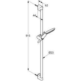 Душевой гарнитур Kludi Freshline (6784005-00) хром