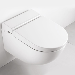 Фото Унитаз подвесной Catalano Cataclean 01-1111590001 с крышкой-биде, покрытие Cataglaze+, белый