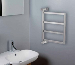 Фото Полотенцесушитель водяной Margaroli Brezza 700 7004704CRN, высота 65.6 см, ширина 49.5 см, хром