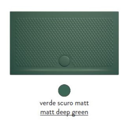 Поддон ArtCeram Texture (PDR021 30 00) зеленый