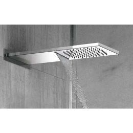 Remer SHOWERS RR350SS CA Душевая головка настенная 500*200mm (сталь)