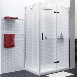 Фото WasserKRAFT Aller 10H06RBLACK  Душевой уголок