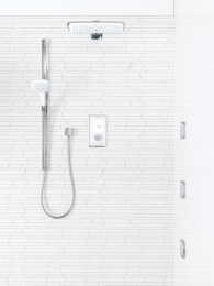 Фото Внешняя часть Hansgrohe PuraVida (15842400) хром, белый