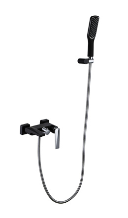 Фото Смеситель для ванны Boheme Venturo (373-B) черный, хром