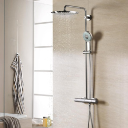 Grohe Rainshower 27968000 Душевая система с термостатом для душа с верхним душем