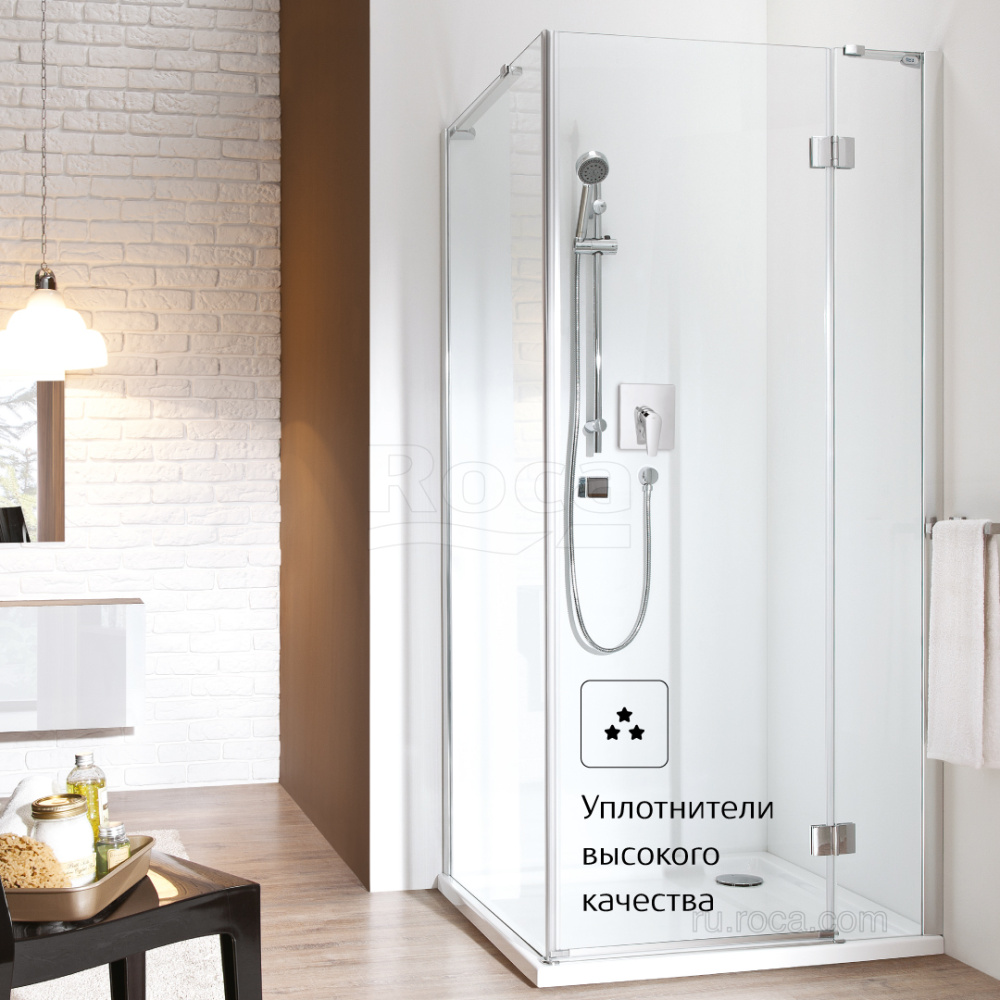 Душевое ограждение Roca Metropolis (MP3412012M) хром