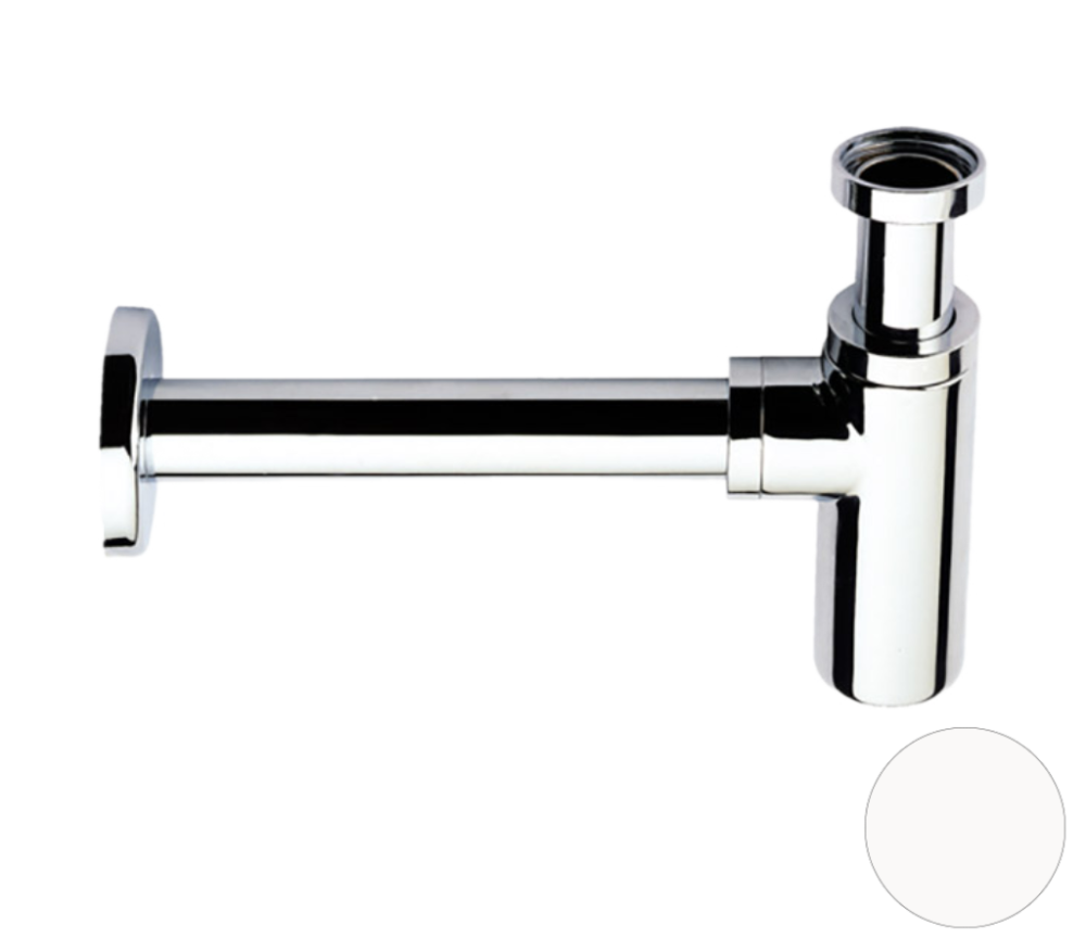 Фото Сифон 1”1/4 Remer 958LBO, белый матовый