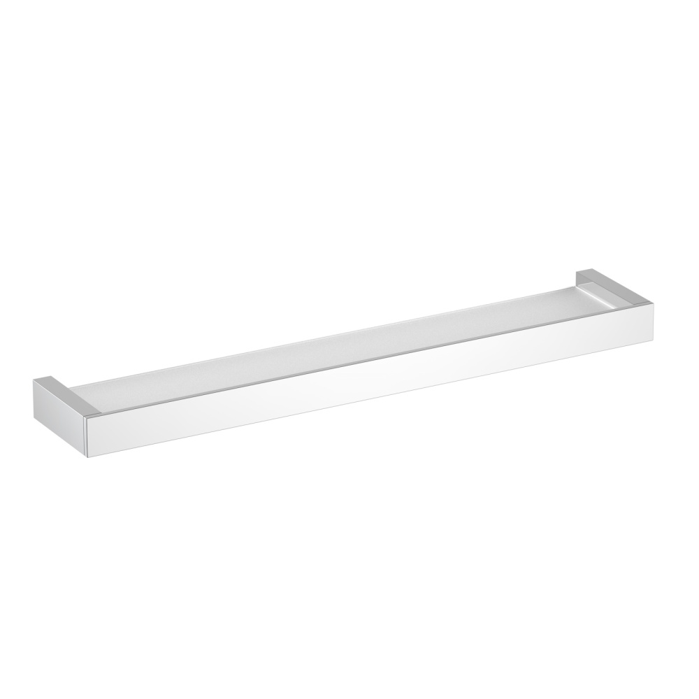 Фото Полка в ванную стеклянная Timo Petruma 15272/00 хром