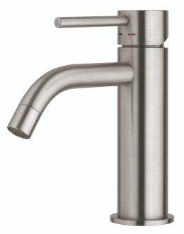 Смеситель для раковины Paffoni LIGHT (LIG071ST) Сталь