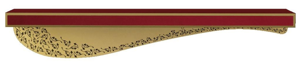 Полка A65601BK VILLEROY&BOCH AMADEA, 1000 x 50 200 x 250 мм