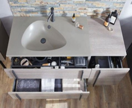 Фото Тумба под раковину Jacob Delafon Nouvelle Vague 145 см, EB3043RU-E73, цвет - фактурный дуб