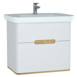 Тумба с раковиной Vitra Sento (60836) серый
