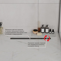 Фото Душевой лоток Paini CH700SLC черный