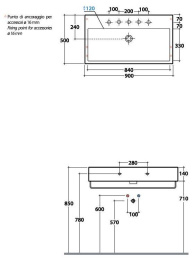 Фото Раковина Globo Classic (SCQ91.BI*1)