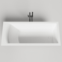 Ванна встраиваемая 170,6х75,1 Salini Cascata (104313G) Белый