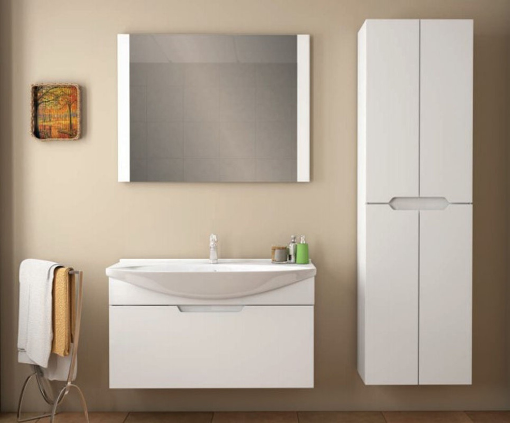 Тумба под раковину Dreja Laguna 99.0109, 120 см, белый лак