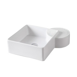 Фото Раковина накладная ArtCeram Cartesio (CAL003 01 99) белый