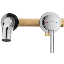 Фото Смеситель для раковины Swedbe Platta 5502 Хром