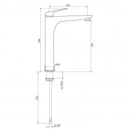 Фото Смеситель для раковины Paini Laguna LACR205LL хром