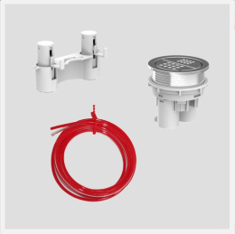 Фото Клавиша смыва Sanit (16.305.81..0000cr) хром