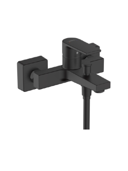 Фото Смеситель для ванны и душа Hansgrohe Vernis (71450670) черный матовый