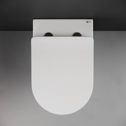 Фото Приставной унитаз Ceramica Nova HIGHLIGHT CN1812 с сиденьем