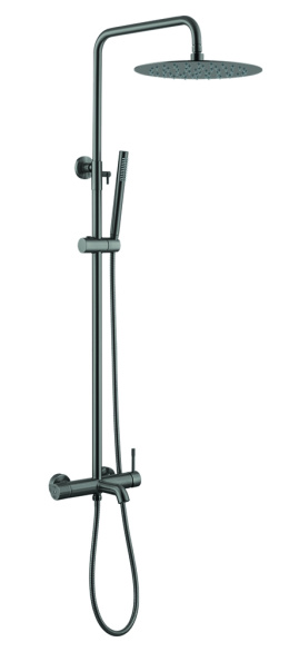 Фото Стойка душевая Boheme Uno (468-GM) сталь